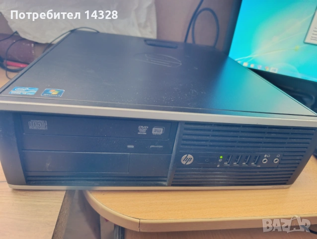 Настолен компютър HP Compaq 8300 Elite Core i5 подарък МОНИТОР, снимка 3 - Работни компютри - 54476890