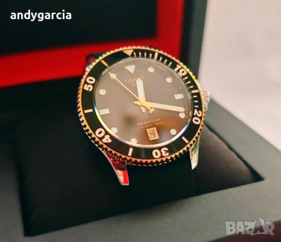 Tissot Seastar 1000 T120.410.27.051.00 мъжки часовник с дата чисто нов кутия книжки 100% оригинален, снимка 7 - Мъжки - 54901989