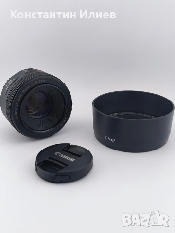 Обектив Canon EF 50mm f1.8 STR, снимка 7 - Обективи и филтри - 54121390