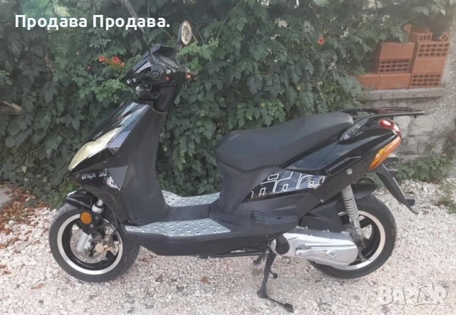 Скутер 50куб Ride Omen 2012г, снимка 4 - Мотоциклети и мототехника - 54060104