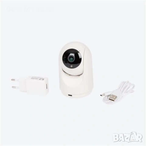 LSC Smart Smart охранителна камера, 1080P HD, WiFi, 360° въртене, нощно виждане, двупосочно аудио, снимка 3 - IP камери - 54584472