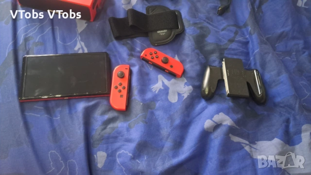 Nintendo switch oled Mario edition, снимка 5 - Nintendo конзоли - 54169611