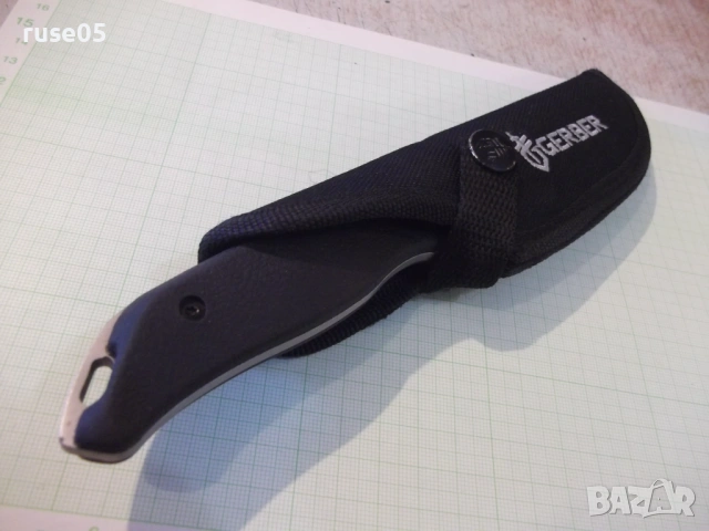 Нож "GERBER" с калъф нов, снимка 12 - Ножове - 54668469