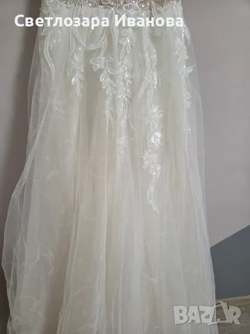 Сватбена рокля с воал от myWedding, снимка 8 - Сватбени рокли - 55417608
