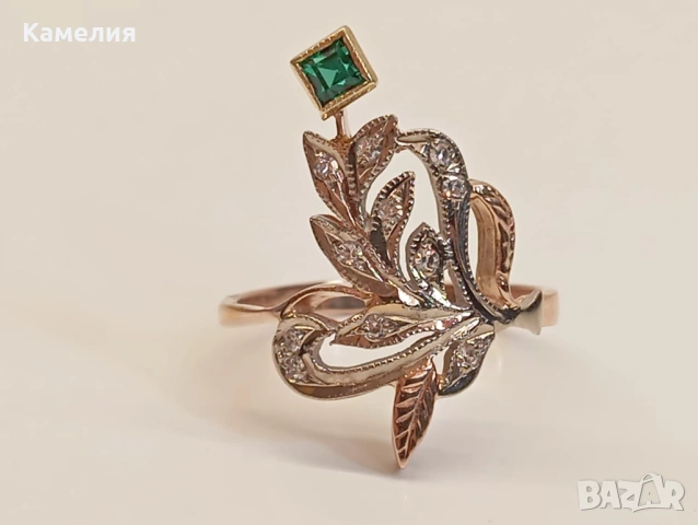 Руско злато , снимка 2 - Пръстени - 54120139