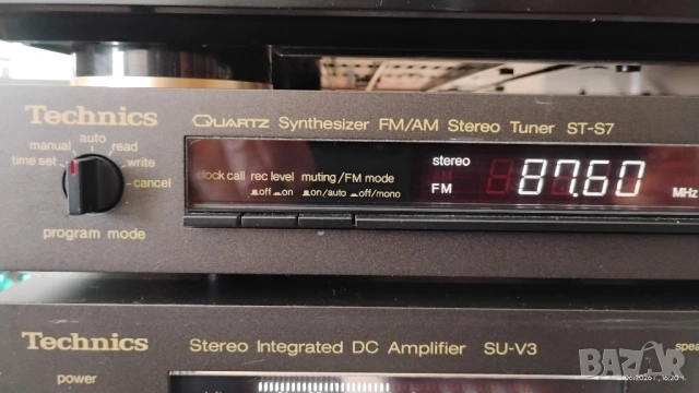 Technics SU-V3 ,Technics ST-S7 - комплект усилвател и тунер, снимка 11 - Ресийвъри, усилватели, смесителни пултове - 54894808