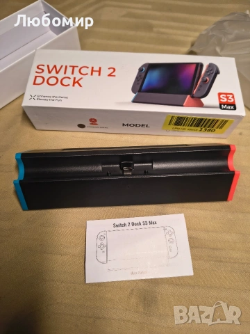 Преносима докинг станция Antank за Nintendo Switch 2, заместител на докинг станция за телевизор , снимка 3 - Nintendo конзоли - 54064183