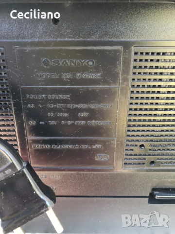 SANYO M 9703K
Много запазен за годините си,като Нов радиокасетофон!, снимка 12 - Радиокасетофони, транзистори - 55430154