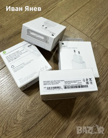 ЧИСТО НОВО!!Зарядно/адаптер за айфон ОРИГИНАЛНО, снимка 4 - Оригинални зарядни - 54014601