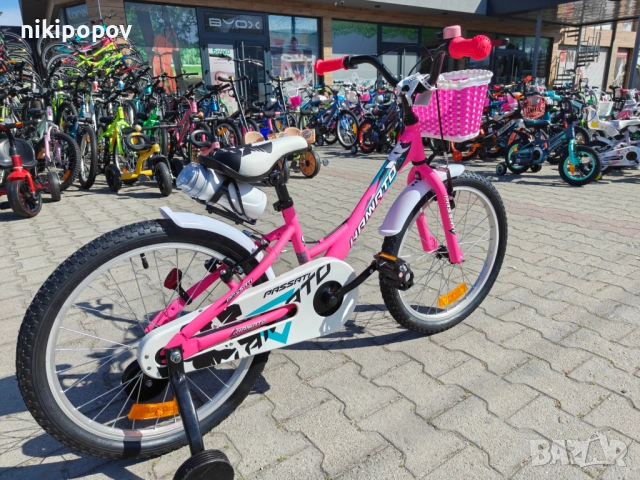 BG Детски велосипед 20" HAMATO розов, снимка 11 - Велосипеди - 54334484