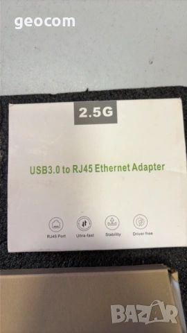 USB v.3.0 RJ-45 мрежова карта (10/100/1000/2.5G), снимка 3 - Мрежови адаптери - 54792121