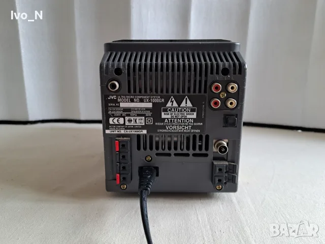 Микро аудио система JVC UX-1000., снимка 6 - Аудиосистеми - 55310034