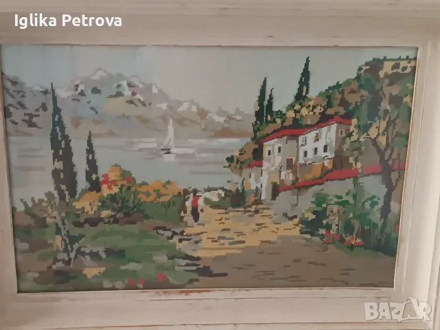 Гоблени на Вилер-"Зимна нощ" и "Лято", снимка 14 - Други ценни предмети - 55435500