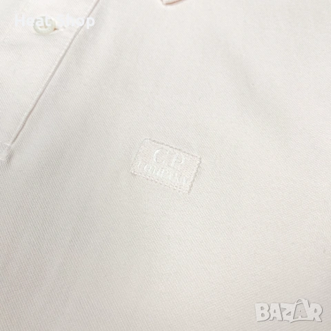 Мъжка поло тениска C.P. Company Small Patch Logo Polo Shirt, снимка 2 - Тениски - 54929597