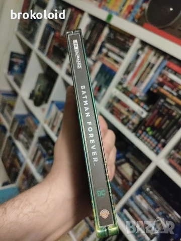 Batman Forever 4k steelbook , снимка 3 - Blu-Ray филми - 55200909