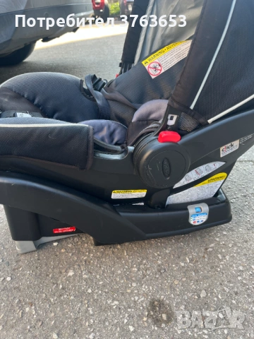 Столче за кола Graco (новородено 0-13 кг), снимка 5 - Столчета за кола и колело - 54428815