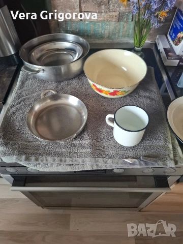Продавам емайлирани съдове, снимка 10 - Съдове за готвене - 54030098