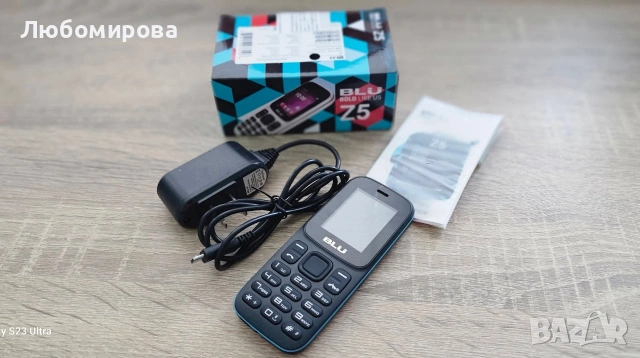 Компактен телефон BLU Z5 Dual SIM/ две СИМ карти/ Пълен комплект с кутия/ 12 евро 
