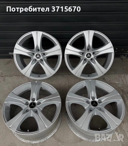 Джанти 17 цола Mercedes-Benz, снимка 2 - Гуми и джанти - 54607214