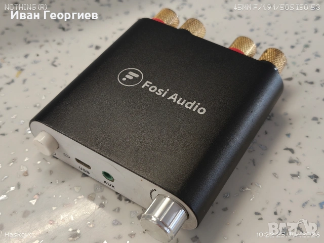 Fosi Audio ZK-1002D -джобен усилвател с bluetooth 