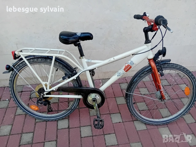 Велосипеди: bTwin 24-инча - 6 скорости - бял 