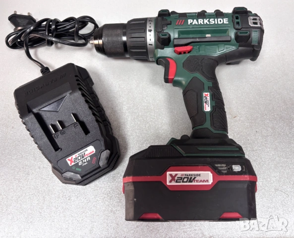 Акумулаторен Винтоверт / Бормашина PARKSIDE PABS 20-Li I9, 20 V