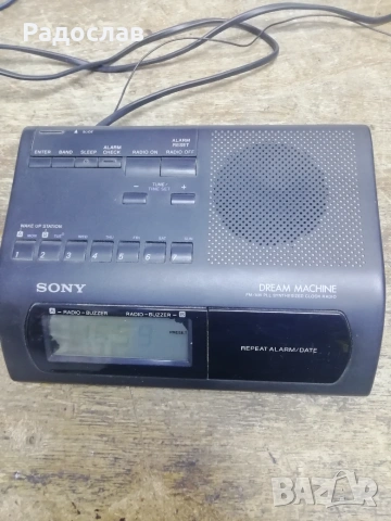Sony радио часовник 