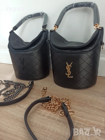 Yves Saint Laurent Нова Кожена Дамска Чанта YSL Различни Цветове 