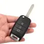 Кутийка за ключ с острие и 3 бутона за Hyundai и KIA, перо HYN14R, снимка 1