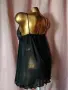 XL Черна ефирна , къса нощница, снимка 4