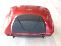 Оригинален Honda top case / заден куфар,  с облегалка за пасажер, вероятно за ST1100/ST1300 P , снимка 3