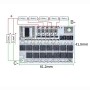 BMS 5S 100A 21V защитна платка за балансиране на Li-Ion 18650 батерии – за електроинструменти 10022, снимка 5