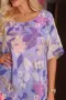 Туника “Floral Breeze” – туника в лилаво с флорален принт арт.5098, снимка 2