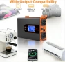 Инвертор 2000W/4000W 12V към 220/230V чиста синусоида,2 EU контакта,30W Type-C и USB порт, снимка 9