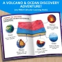 Oбразователна STEM играчка Комплектът за разкопки PIBEX Volcano & Ocean Fossil Dig Kit, снимка 5