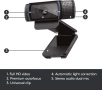 Уеб камера Logitech C920 Pro HD 1080p, снимка 9