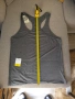 Чисто нов - Фитнес потник Golds Gym - Сив, снимка 6