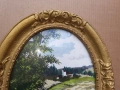 Стара красива барокова рамка за гоблен , картина, снимка 2