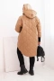 Дамско преходно яке Plus Size, ватирано с качулка, 8цвята , снимка 4