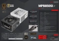 НОВО! MarsGaming MPB850SI 850w 80+ bronze, снимка 3