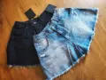 Комплект дънкови къси панталони с етикети Negative wear, снимка 2