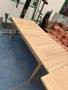 240333  НОВА  трапезна маса 205/90 см -цена 130 евро или 352,05 лв хбб цвят дъб сонома  205см разтег, снимка 4