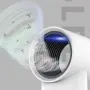 LED лампа против комари; Размер: 12,3 х 19,8 х 10, 8 см; Функция: Комарът попада в 360 градусово зав, снимка 2