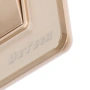 Двоен електрически ключ DeTech DE-6008-02, 10A, 250V, IP20, за вграждане, златист, снимка 3