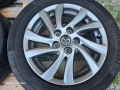 Лети джанти 16ки 5х114.3 Mazda + летни гуми 205/55/16, снимка 6