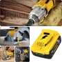 2X DCB184 Резервна батерия за Dewalt 18V 5000mAh за батерия Dewalt 1 бр- 29 , 2 бр- 51, снимка 7