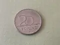 Унгария 20 форинта 2019 г., снимка 2
