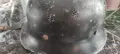 Оригинален немски алуминиев шлем M34 – Противопожарна охрана (Feuerwehr) с име отвътре, снимка 10