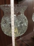 Красива старинна нощна лампа от масивен бронз, снимка 10