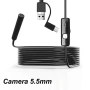 USB Ендоскоп, 5.5mm, 10m, снимка 3